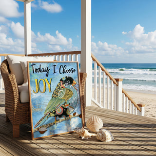 Choose Joy Bird Art Print