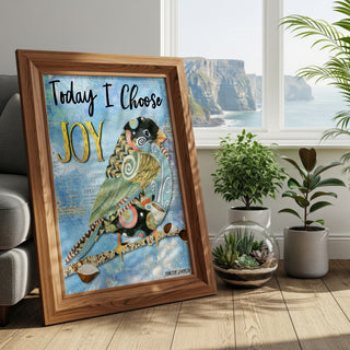 Choose Joy Bird Art Print