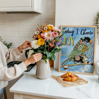 Choose Joy Bird Art Print
