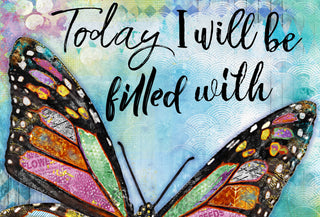 Joy Butterfly Art Print