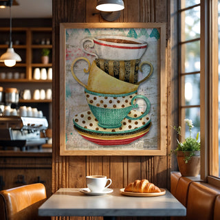 One More Cup Art Print