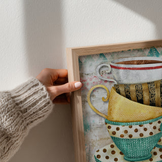 One More Cup Art Print