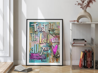 Trust In The Lord Art Print