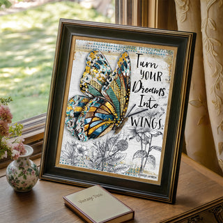 Dreams Butterfly Art Print