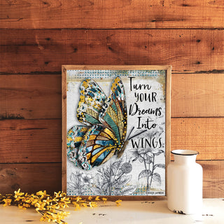 Dreams Butterfly Art Print