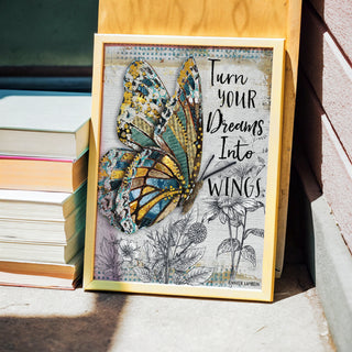 Dreams Butterfly Art Print