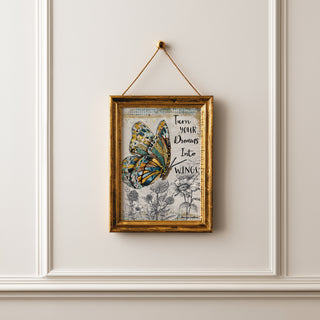 Dreams Butterfly Art Print