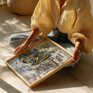 Dreams Butterfly Art Print