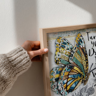 Dreams Butterfly Art Print