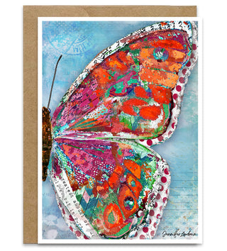 Watermelon Sunrise Greeting Card - Bright Coastal Summer Art