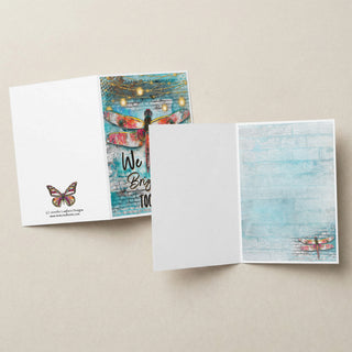 Brighter Together Dragonfly Greeting Card