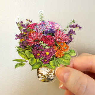 Wildflowers Bouquet Sticker