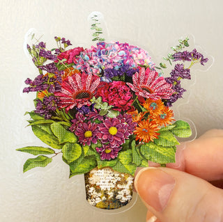 Wildflowers Bouquet Sticker