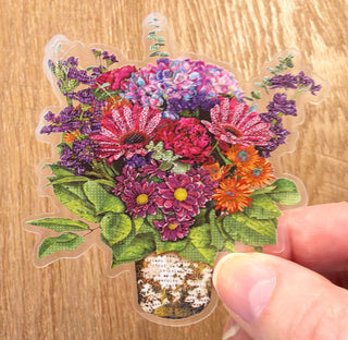 Wildflowers Bouquet Sticker