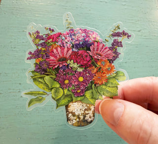 Wildflowers Bouquet Sticker