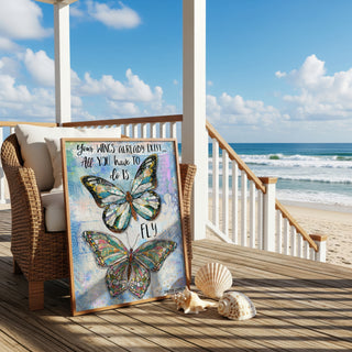 Your Wings Butterflies Art Print