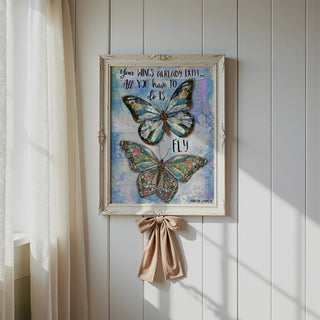 Your Wings Butterflies Art Print