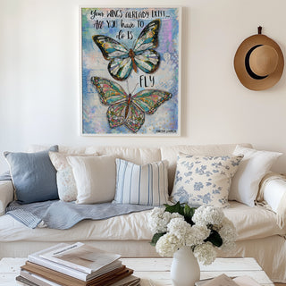 Your Wings Butterflies Art Print