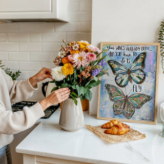 Your Wings Butterflies Art Print