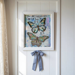 Your Wings Butterflies Art Print