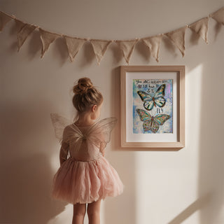 Your Wings Butterflies Art Print