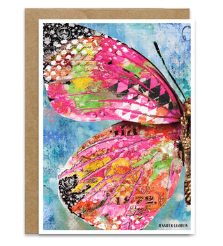 Wonderland Butterfly Wing Greeting Card