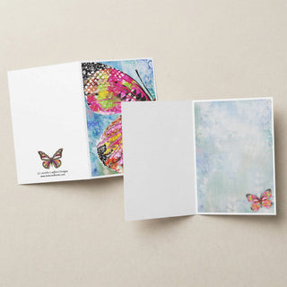 Wonderland Butterfly Wing Greeting Card