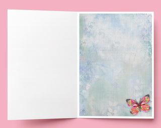 Wonderland Butterfly Wing Greeting Card
