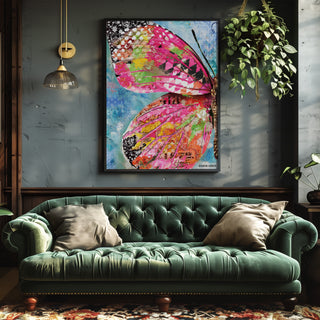 Wonderland Butterfly Wing Art Print