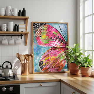 Wonderland Butterfly Wing Art Print