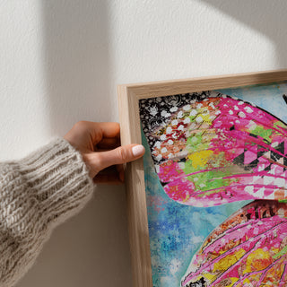 Wonderland Butterfly Wing Art Print