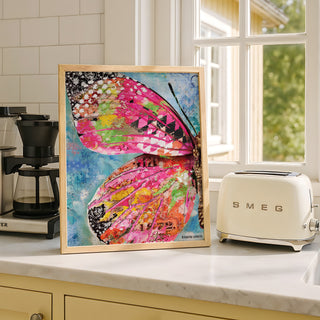 Wonderland Butterfly Wing Art Print
