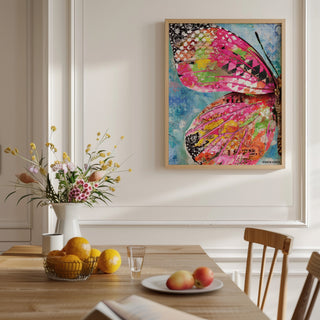 Wonderland Butterfly Wing Art Print
