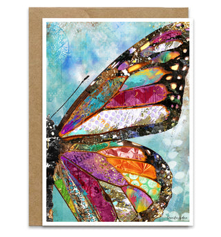 Woodland Butterfly Wing Greeting Card