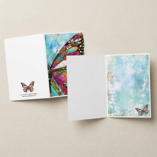Woodland Butterfly Wing Greeting Card