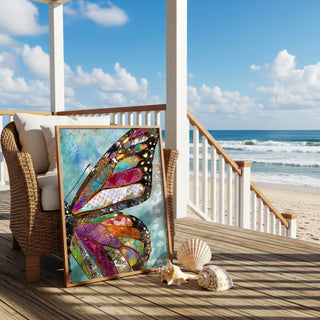 Woodland Butterfly Wing Art Print