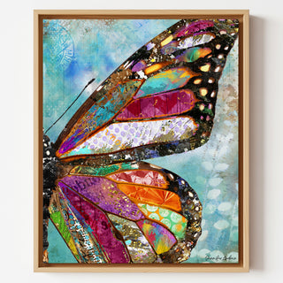 Woodland Butterfly Wing Art Print