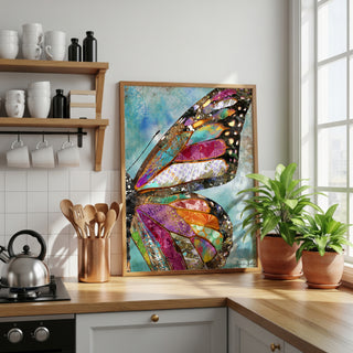 Woodland Butterfly Wing Art Print