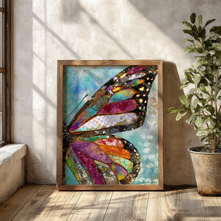 Woodland Butterfly Wing Art Print