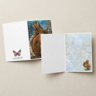 Woodland Squirrel Greeting Card