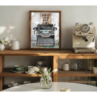 Your Story Typewriter Art Print