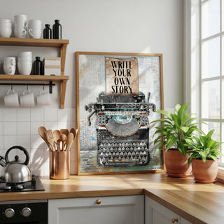 Your Story Typewriter Art Print