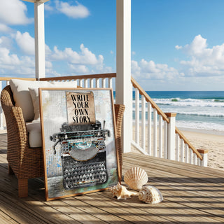 Your Story Typewriter Art Print