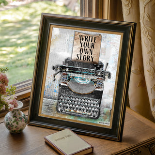 Your Story Typewriter Art Print