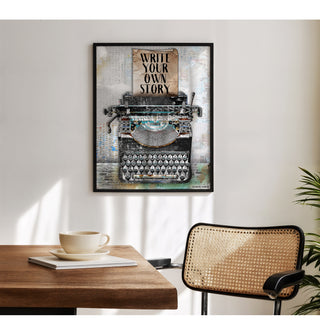 Your Story Typewriter Art Print