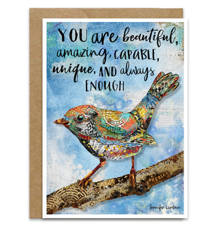 You Are Beautiful Greeting Card
