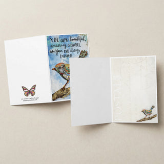 You Are Beautiful Greeting Card