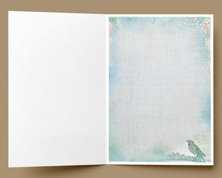 You Are Enough Bird Greeting Card - Inspirational Art Notecard