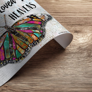 You Are Loved Butterfly Art Print