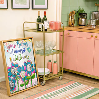 You Belong Wildflowers Art Print